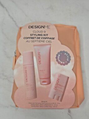 NEW Designme Cloud 9 Styling Kit Set of 4 Pieces Hairspray Styling Cream Stick